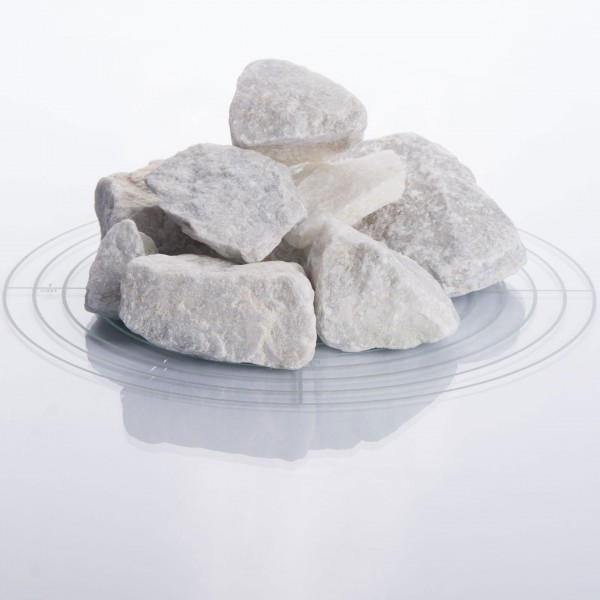 Marmor Gabionensteine weiß 32-60mm