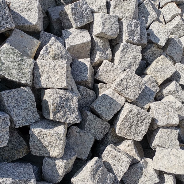 Granit Pflastersteine | Maße ca. 9 x 9 x 9 cm