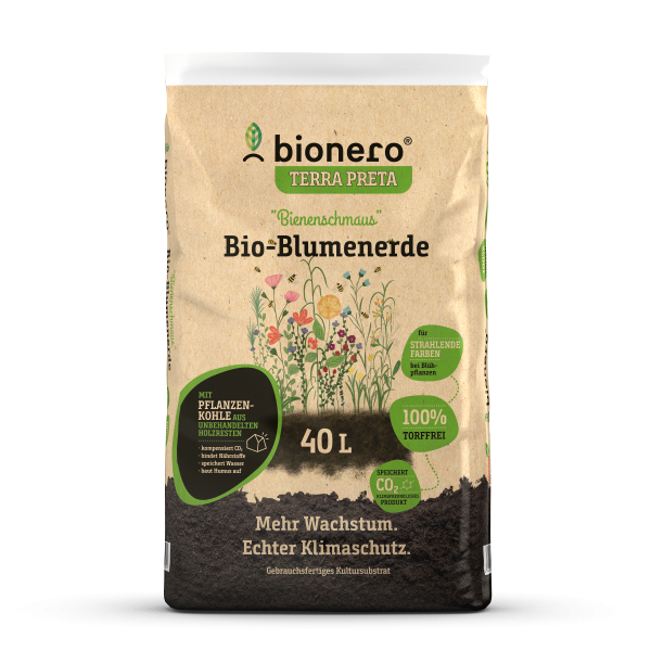 bionero® Bio-Blumenerde “Bienenschmaus”