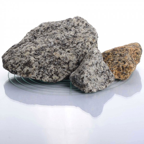 Granit Gabionensteine gelb-grau 60-120mm