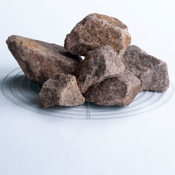 Granit Gabionensteine rot 32-60mm